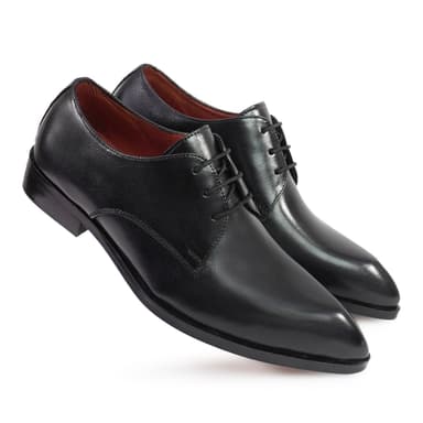 DDESIRE POINTER MAN LEATHER BLACK LACE UP