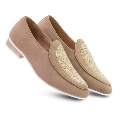 Hand Beaded Wedding Shoes