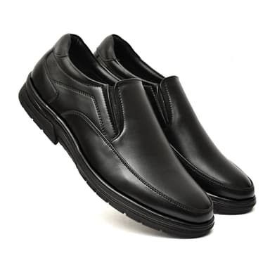 Black Moccasin Comfort Shoes
